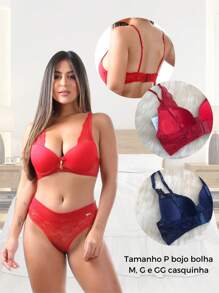 Women Sexy Lingerie Sets - 藏蓝色 - 查看 4