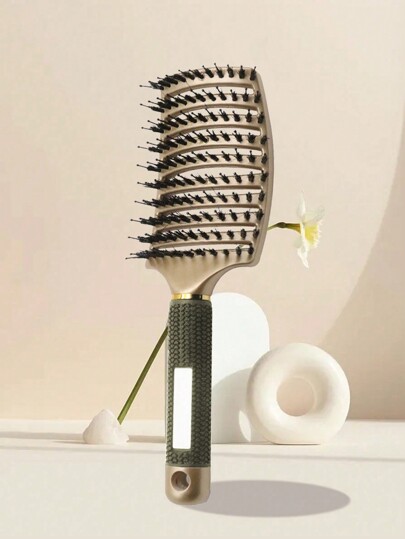 Escova de cabelo com cerdas de javali, massageador de couro cabeludo, para homens e mulheres. Pente para estilizar o cabelo, ideal para salões de beleza e uso doméstico. Escova, pente, ferramentas para cabelo, produtos e acessórios para barbearia, salão de beleza, volta às aulas, itens essenciais para viagens e férias. Acessórios de cabelo femininos. Escova, escova desembaraçadora, escova redonda, conjunto de mini escovas de cabelo, pente de madeira, conjunto de escovas de cabelo, escova, barbeiro, equipamentos de cabeleireiro. Escova de cabelo, conjunto de escovas de cabelo, pente para cabelo, pente para cachos, escova desembaraçadora, escova de cabelo feminina, acessórios de barbearia, barbearia, equipamentos de cabeleireiro.