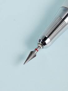 1pc Tungsten Steel Nail Drill Bit For Grinding Removing Gel Polish, Acrylics And Cuticle Accessories Pedicure Burr Tools