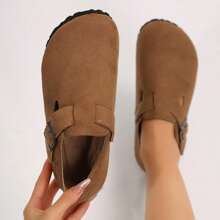 Women's Cork Footbed Clog With Womens Sandals Cork Footbed+Comfort, Beach Essentials - 棕色 - 查看 6