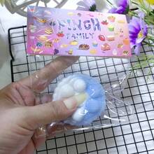 Đồ chơi giảm căng thẳng Squishie, thiết kế mô phỏng quả mâm xôi - Nhiều màu - Xem 9