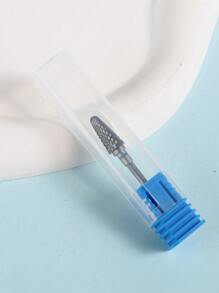 1pc Tungsten Steel Nail Drill Bit For Grinding Removing Gel Polish, Acrylics And Cuticle Accessories Pedicure Burr Tools