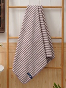 3/2/1pc Coral Fleece Absorbent Striped Bath Towel/Hand Towel, Soft Quick-Dry Face Towel Or Towel Set, Super Absorbent Microfiber Suitable For Bathroom, Hotel, Gym, Travel, Gift, Salon, Sports, Outdoor, Beach, School, Back To School, Travel Accessories, Home Essentials, Towels, Skin Care - Multicolor - View 4