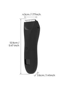Recortadora corporal y masculina para hombres, recortadora de barba, cabello, Body y vello íntimo, cabezales de cuchilla de cerámica reemplazables y base de carga USB, maquinilla de afeitar de higiene masculina, recortadora con indicador de nivel de batería. Nuevo afeitadora corporal 2024, regalos para amantes.