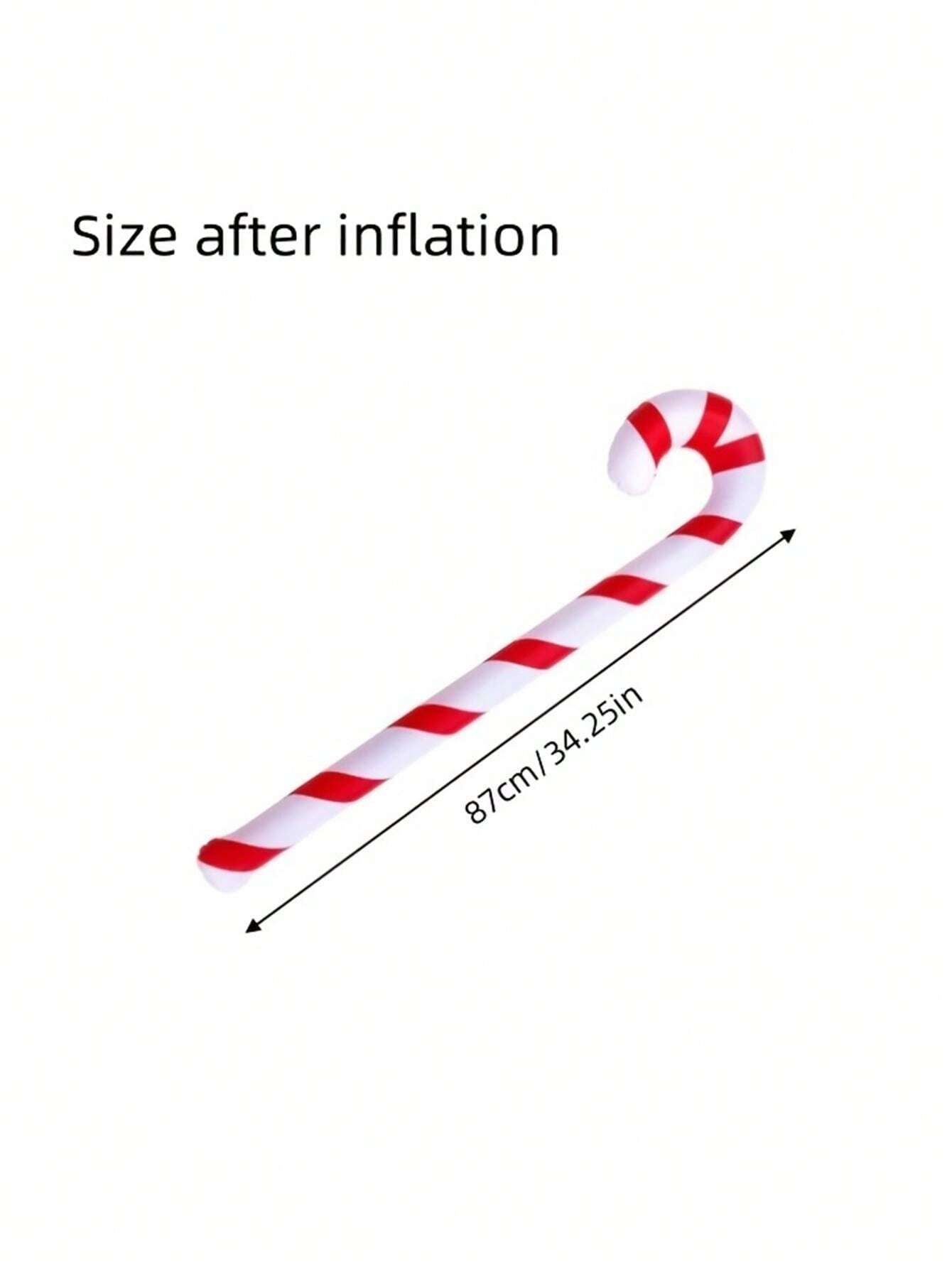4PCS Inflatable Christmas Giant Candy Canes Decoration Novelty Xmas