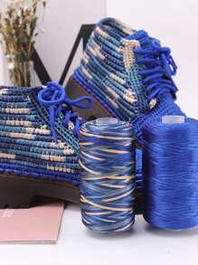 1pc 100g Crochet Yarn Summer Ice Rope For Hand Crocheting Hat Fashion Light Viscose Thread Knitting Bag