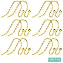 耳环钩，耳环制作套件防过敏耳环钩，用于 DIY 珠宝制作 - 球耳鉤 - 查看 9