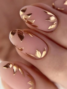 Y2K Nâng cấp diện mạo của bạn 24 cái/bộ Móng tay giả dài vừa phải hình bầu dục màu hồng nhạt, với thiết kế chuyển màu lá cây mờ, mờ, nhiều lớp thời trang, phong cách đơn giản, ngọt ngào, thanh lịch và sang trọng, miếng dán móng tay giả có thể tháo rời, thích hợp cho lễ hội , Tiệc tùng, Tụ tập bạn bè, Trang phục hàng ngày, Quà tặng: 24 miếng Gel Jelly và Dũa móng tay. Nhấn vào móng tay Đồ dùng làm móng - Nhiều màu - Xem 2