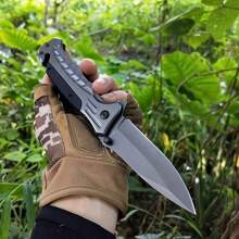 Outdoor Blade Folding Knife, Multifunctional Convenient High Hardness Sharp Knife, Fishing Tool