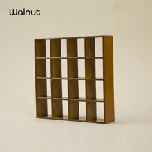 1pc Giá để đồ nội thất thu nhỏ 16 ngăn - Mô hình bỏ túi nhà trang trí di động có tủ trưng bày thanh lịch, tăng thêm nét quyến rũ cho bộ sưu tập của bạn, Giá trưng bày phụ kiện nhà trang trí tỷ lệ 1:12 Giá đỡ tường cảnh nhà thu nhỏ trang trí tốt nhất - Nhiều màu - Xem 16