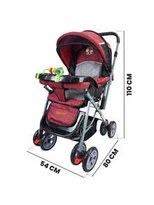 Baby Strollers - Red - View 5