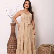 Women Long Dresses - 彩色 - 查看 3