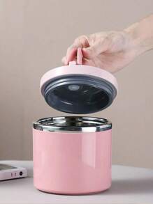 1 件 630/1000 毫升不锈钢保温午餐盒套装，带大容量和便携式手柄，厨房，圣诞礼物 - 彩色 - 查看 5