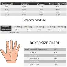 1双PU青年男女拳击手套专业训练拳击手套成人男女沙袋护具手套跆拳道拳击沙袋训练拳击手套比赛手套 - BOXING天藍 - 查看 4