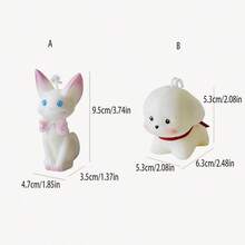 1 nến sáp thơm hình mèo/chó tiên dễ thương, nến thơm, máy khuếch tán hương thơm xung quanh nến trang trí thủ công, trang trí phòng, quà tặng - Nhiều màu - Xem 10