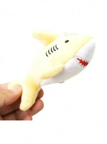 1 PC Cute Shark Doll Plush Key Chain Small Pendant Bag Pendant Small Gift Birthday Gift - Multicolor - View 5