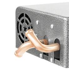 YUNRUX 12V 8A Car Van Heater Anti-Fog Defroster Parking Heater Fan Interior Heater Car Fan Heater Defroster For RVs Universal Defroster Demister