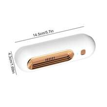 1pc O3 Ozone Generator Air Purifier, Place In Refrigerator Deodorizer,Food Shelf Life Extender,Remove Smoke Pet Toilet Smell