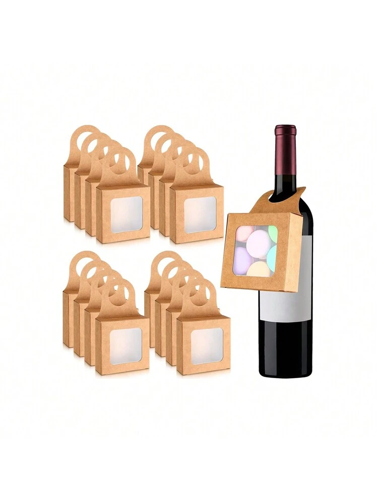 SCATOLE PER BOTTIGLIE di vino da 40 pezzi con finestra Scatole per vino