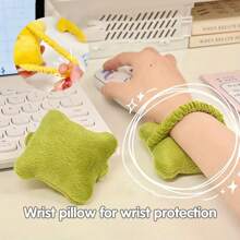 1pc Cute Computer Keyboard Wrist Rest Pillow, Friction-Proof, Warm And Ergonomically Designed, Suitable For Office Desk And Study - Multicolor - View 10