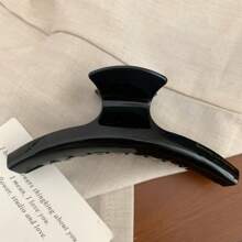 11 厘米大号醋酸纤维一体式新月形复古发爪夹，简单优雅的发型，适合马尾辫或发髻夏季发夹发夹发夹发夹发夹，休闲秋冬发饰，适合女士度假装扮