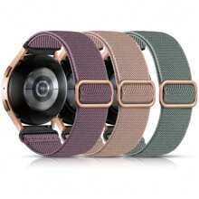 3 件/套尼龙表带兼容华为兼容三星 Galaxy Watch 6/5/4 40mm 44mm/Watch 6 Classic 43mm 47mm/Watch 5 Pro 45mm/Watch 4 Classic 42mm 46mm，20mm 22mm 快速释放替换运动表带 - 20mm - 查看 9