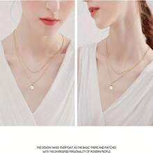 50 件 12 毫米白色光面亚克力饰品吊坠圆形散珠饰品带水钻适用于吊坠耳环项链首饰制作 - 1 - 查看 7