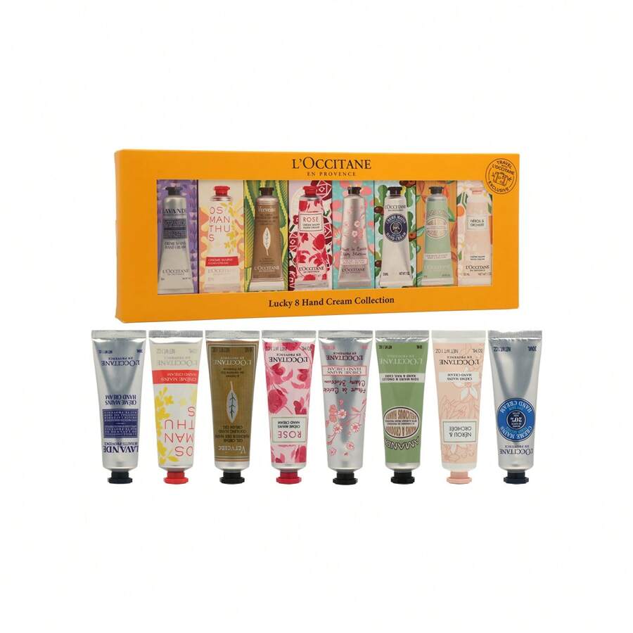 L'Occitane Lucky 8 Hand Cream Collection (8pcs) - as picture - View 1