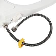 YUNRUX Toilet Seat WC Seat Non-Electric Bidet Toilet Seat Integrated Bidet Shower Toilet G 1/2" D-Type White Toilet Lid Toilet Lid - White - View 12