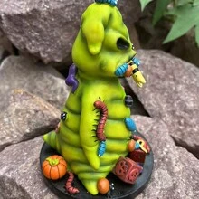 1pc Halloween Terrifying Decayed Body Monster Insect Decorative Statue Resin Craftsmanship Perfect For Home And Office Decoration Halloween Resin Craftsmanship Monster Statue Ornament For Home Display And Festival Decoration Best Gifts Birthday - Multicolor - View 6