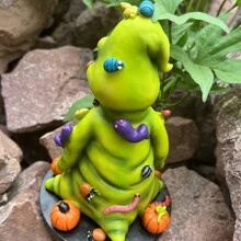 1pc Halloween Terrifying Decayed Body Monster Insect Decorative Statue Resin Craftsmanship Perfect For Home And Office Decoration Halloween Resin Craftsmanship Monster Statue Ornament For Home Display And Festival Decoration Best Gifts Birthday - Multicolor - View 7