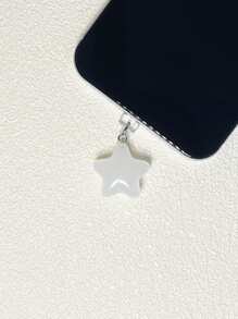 Simple And Cute Luminous Five-Pointed Star Shaped Dust Plug For Mobile Phones And IPads Charging Port - Multicolor - View 5