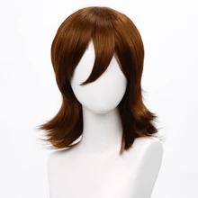 Pelucas cortas rizadas de colores, peluca de corte pixie, pelucas pixie cortas para mujeres, peluca de cabello corto negro rizado y ondulado natural sintético, peluca para disfraz - Multicolor - Ver 11