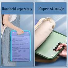 3200 Capacity Accordion Style A4 File Folder, High Capacity Student Test Paper Storage Bag, 13 Layer Document Organizer - Multicolor - View 3