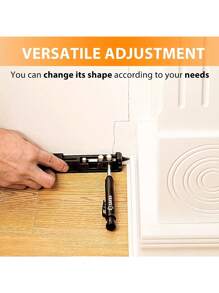 1 件 13 厘米/5 英寸塑料 + 铝合金多功能木工标记工具、涂鸦工具、带深孔铅笔的书写工具、测量工具、建筑铅笔 DIY 木工标记规划线测量工具，是送给男士、爸爸和丈夫的绝佳礼物 - 彩色 - 查看 7