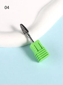1pc Tungsten Steel Nail Drill Bit For Grinding Removing Gel Polish, Acrylics And Cuticle Accessories Pedicure Burr Tools