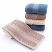 1/3 Stücke Handtuch Set, hohe Wasseraufnahme, Jacquard Design, Große Größe 74cm x 33cm, Schule, Schulanfang, Reise, Reiseaccessoires, Heimessentials, Handtuch, Hautpflege - Verschiedenfarbig - Übersicht 7