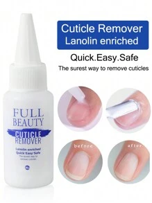 FULL BEAUTY 30ml Nail Cuticle Remover Gel Cream Softner Liquid Smooth Moisturizing Nail Dead Skin Nail Art Treatment Care Repair Manicure Tools