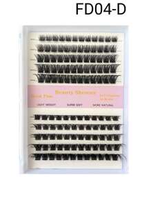 Beauty Showme 280 Clusters 20D 30D 40D 50D 60D 80D 100D -0.07D-9-16MIX Lash Clusters Cat Classic Higu Lilac Mayhug Me Punto Single That 40d Brown Color Fadlash Flutter Home Hybrid Keyyou Lashify No Self Anime Easy Extensiones Eyeshine Kits Magnetic Pack - Black - View 40