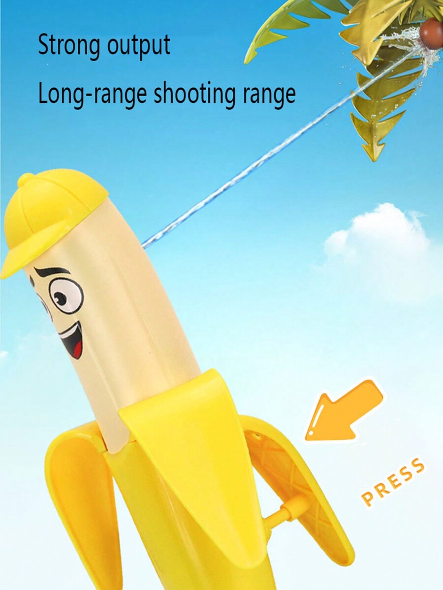 Cute And Fun Cartoon Banana Water Gun, Mini Beach And Outdoor Play