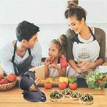 8 Inch Heavy Duty Tortilla Press Restaurant Flour Tortilla Maker Pancake Tool - Black - View 3