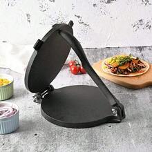 8 Inch Heavy Duty Tortilla Press Restaurant Flour Tortilla Maker Pancake Tool - Black - View 1