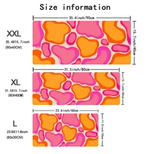 1 miếng lót chuột máy tính cỡ lớn họa tiết trừu tượng màu hồng và cam - Miếng lót chuột cao su chống trượt họa tiết hoa thời trang cho văn phòng/gia đình/ký túc xá - Quà tặng hoàn hảo cho bạn trai/bạn gái Miếng lót chuột chơi game trở lại trường Phụ kiện bàn làm việc Đồ dùng văn phòng Phụ kiện bàn làm việc Miếng lót chuột Miếng lót chuột cho bàn làm việc - Nhiều màu - Xem 12