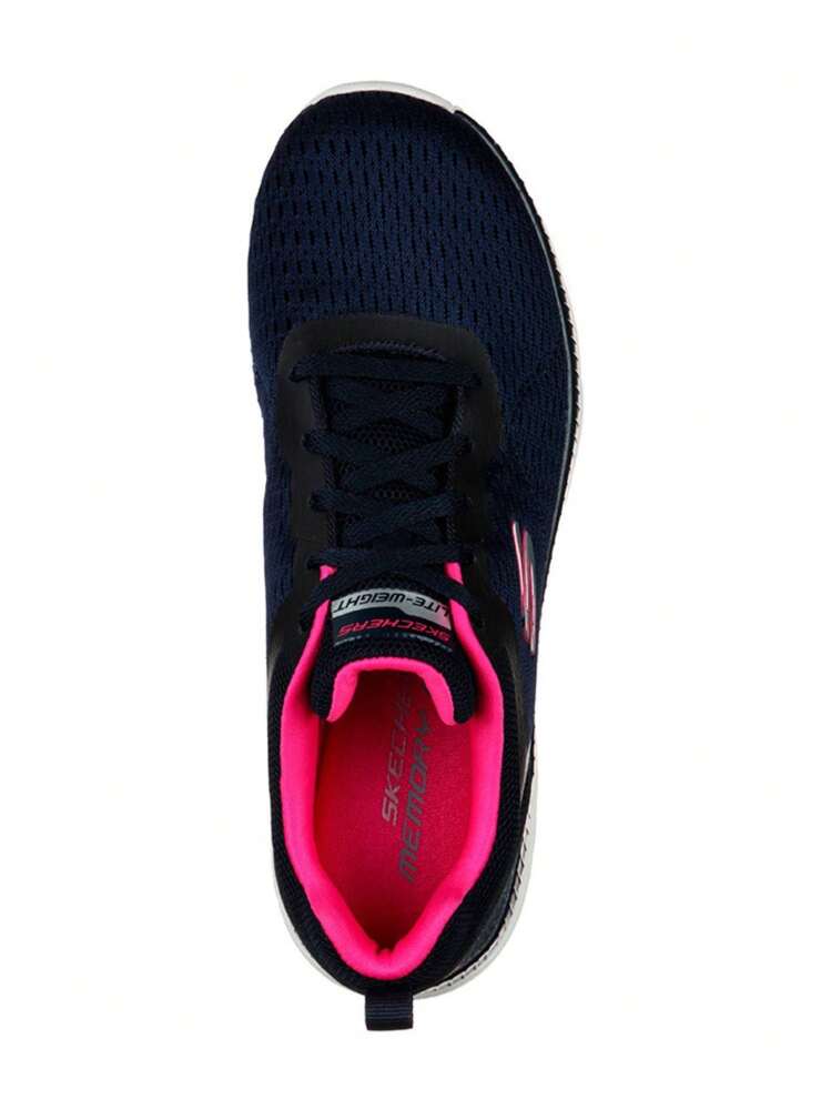 Skechers Zapatilla deportiva para mujer en textil y cierre de cordones color azul  ✅ Entrega 24/72h a España (península) - Azul - Ver 4