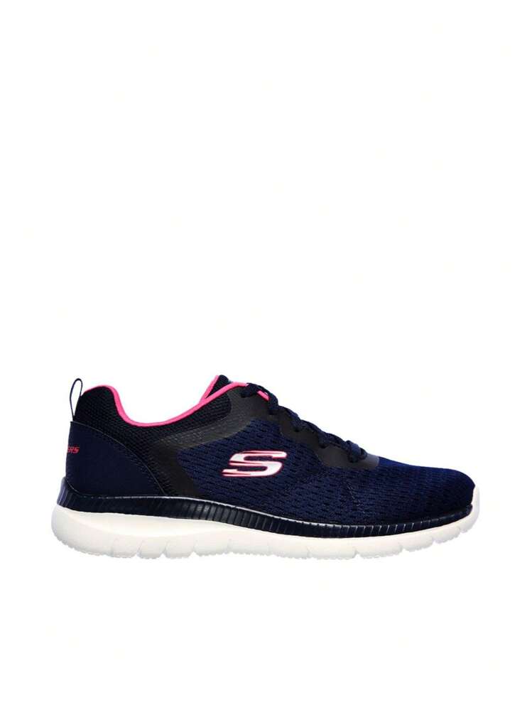Skechers Zapatilla deportiva para mujer en textil y cierre de cordones color azul  ✅ Entrega 24/72h a España (península) - Azul - Ver 3