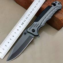 Outdoor Blade Folding Knife, Multifunctional Convenient High Hardness Sharp Knife, Fishing Tool