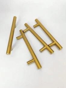 Tay nắm cửa tủ/tủ quần áo hình chữ T bằng thép không gỉ - màu đen - Xem 5