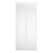 1 pieza Pantalla de puerta de fibra de vidrio ignífuga, puerta de malla contra mosquitos y insectos con cierre automático magnético - Multicolor - Ver 9