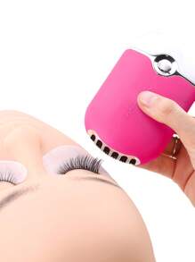 HMQ beauty 1入usb睫毛風扇和風筒,配有膠水的快速睫毛延長工具,睫毛配件 - 紅白色 - 查看 3