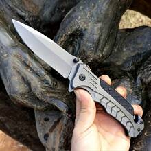 Outdoor Blade Folding Knife, Multifunctional Convenient High Hardness Sharp Knife, Fishing Tool